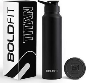 bold fit stainless steel water bottle 1 liter