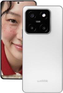 wobble one 5g (8gb+128gb) | 50mp epic front camera | dual 4k hdr | dolby vision amoled | zero bloatware android 15 | sony lytia 600 ois | dimensity 7400 | nova blue