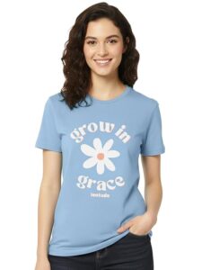 multicolour shirt colorful loose fit tshirt for women